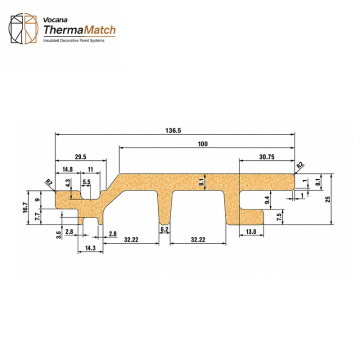 Flat Aluminum External Wall Panel Profile