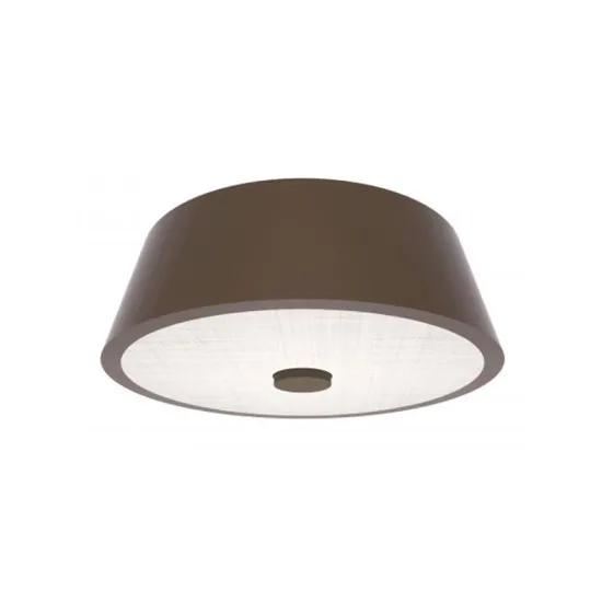 UL CUL Listed Delta Hotel Brown Ceiling Lamp for Modern Bedroom Decoration