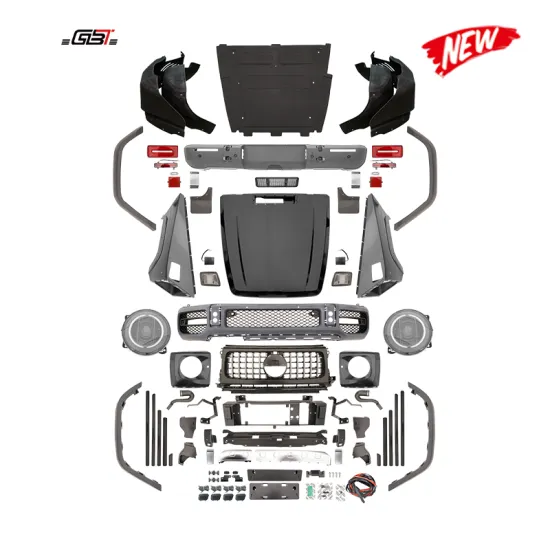 2008-2017 Mercedes-Benz G-Class W463 to W464 Body Kit - G63 Model Bumper Lips Conversion Kit