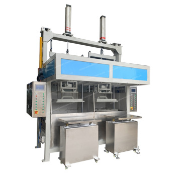 Machine d'emballage industrielle de la boîte à fruits en papier déchet