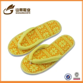 New design wholesale disposable beautiful eva flip flop