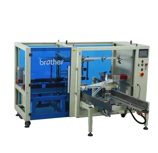 Automatic Carton Erector with Bottom Box Tape Sealer