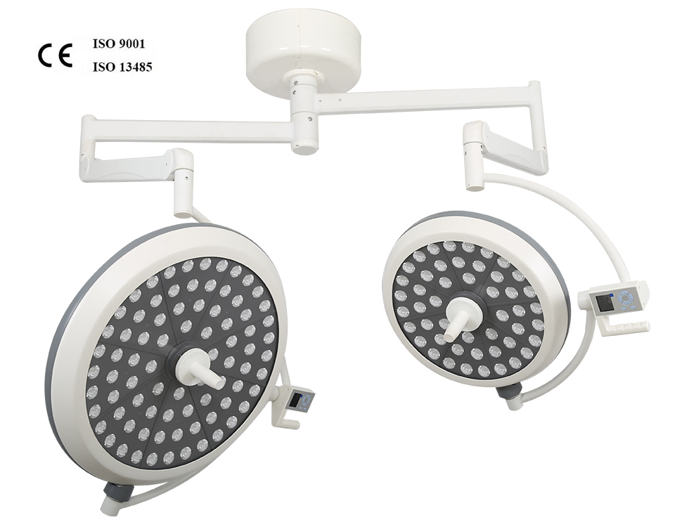 Shadowless surgical light with high quality