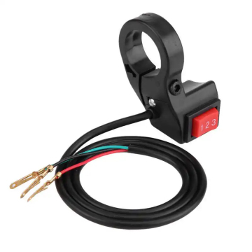 7/8in 22mm Electric 3 Speed Module Handlebar Switch for Motorcycle Scooter