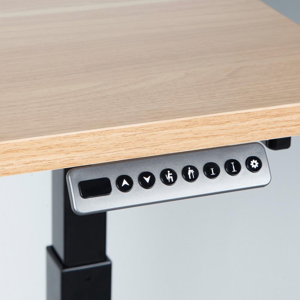 Grey White Black Electric Height Adjustable Desk