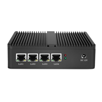 Máy tính mini 4 Bộ định tuyến tường lửa LAN Gigabit