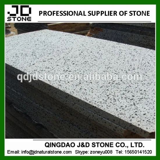 Holed stone paver/ Volcanic paving tile