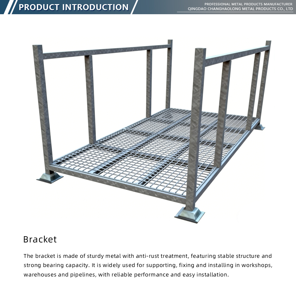 Logistics Transport Stackable Metal Pallet Cage X