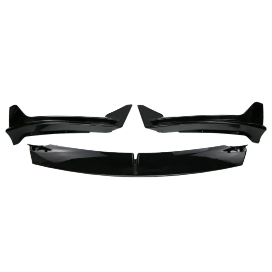 Custom Accessories for Tesla Model Y: Faceless Modification with Front Lip, Shovel, and Bumper Decorations