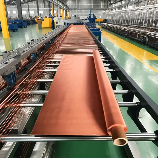 Copper Wire Mesh Electrode Electromagnetic Shielding Net