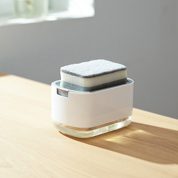 Manual Press Household Liquid Soap Dispenser for Kitchen and Bathroom