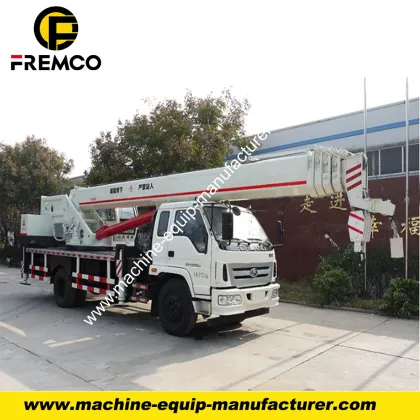 16t Forland Chassis Truck Crane Lifting Equipment