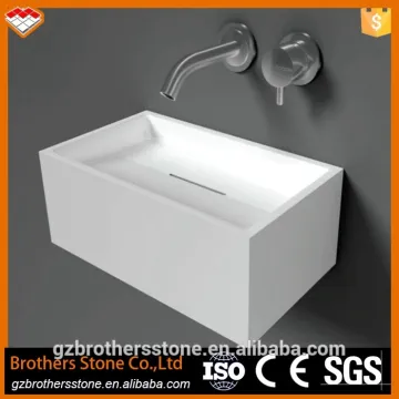 Chinese Manufacturer Pure White Acrylic Slab Modified acrylic Solid Surface Office Desk Acrylic Bathroom Hand Wash Basin