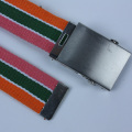 حزام من القطن المنسوج المملكة المتحدة الملونة