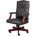 Best Office Chair Wood Black Office Computer Arm Living Room Chairs Supplier