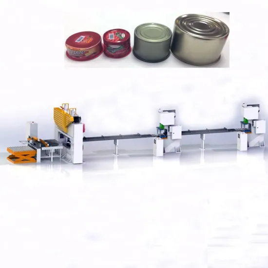 Low speed 2-Piece DRD Sardine/ Tuna Can Machine