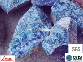 High purity natural fluorspar lump for industrial usage