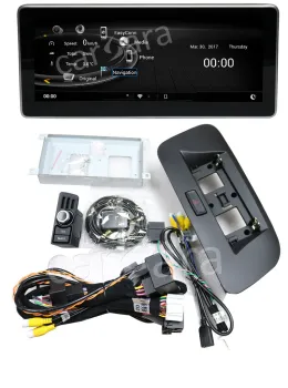 Motor GPS Navigation DVD Replace Audi Q5 factory screen