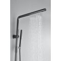 Ensemble de douche thermostatique gris pistolet