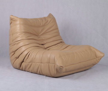 Leather togo sofa