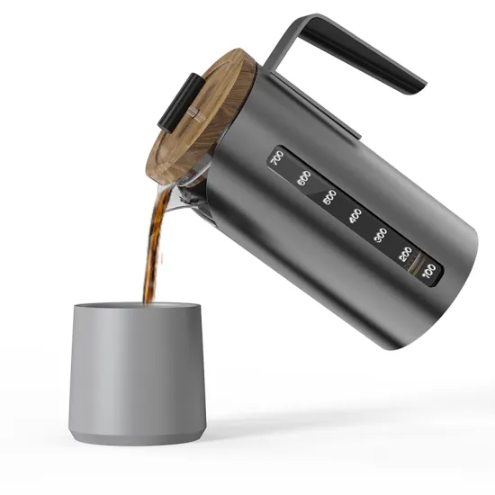 DHPO Heat Resistant Plunger for Cold Brew French Press Coffee Maker