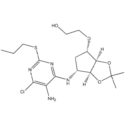 El ticagrelor intermedio 376608-74-1