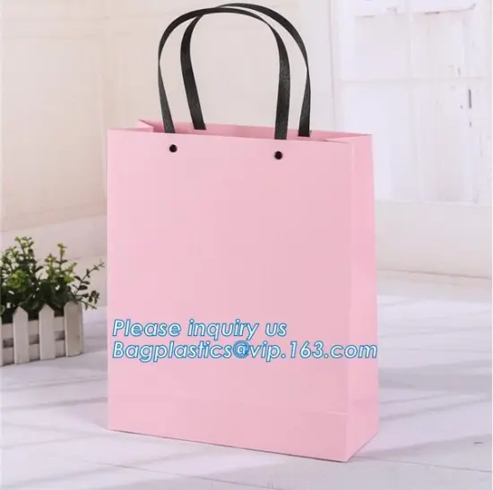 Paper Gift Bag Wholesale Customise Paper Promotional Shopping Bag, Customized Recycle Shopping kraft paper gift bag