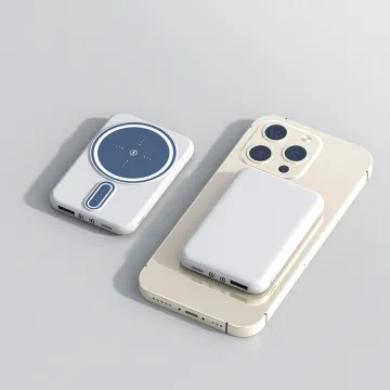 Magnetic Wireless Power Bank 10000mAh Qi 10W Fast Charge 3-in-1 Wireless Charger
