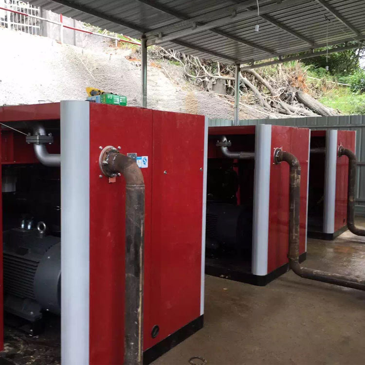 110kw kompresor udara skru besar untuk lukisan semburan