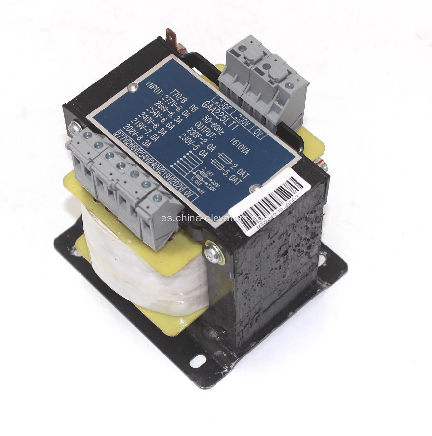 Transformador GAA225LT1 / GAA225LS1 para ascensores OTIS
