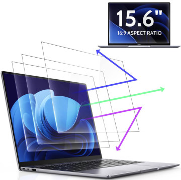 Hydrogel Magnetic 15.6 بوصة واقي شاشة الكمبيوتر المحمول - ضوء مضاد لـ MacBook وأجهزة الكمبيوتر
