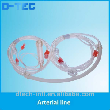 Arterial bloodline for hemodialysis