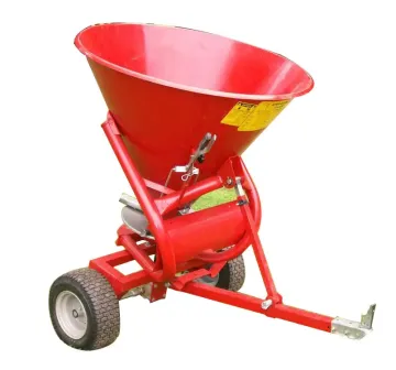 Hot Sale Tractor Drive Spreader: Ladang pelbagai fungsi dilaksanakan untuk baja taman