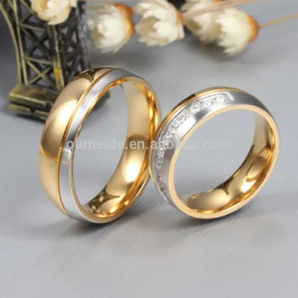 couples promise rings promise ring sets wedding rings gold 18k plated
