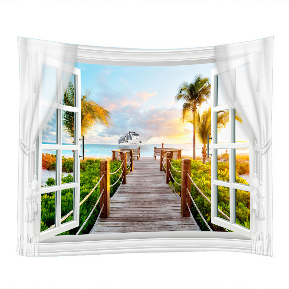 3D dust proof partition tapestry21