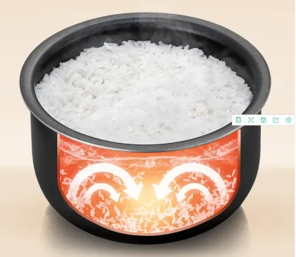 Stainless Steel Non-Stick Rice Cooker with Keep Warm Function and Electric Appliance Appointment Cooking