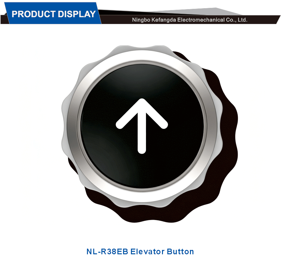 Illuminated Button for Elevator Control