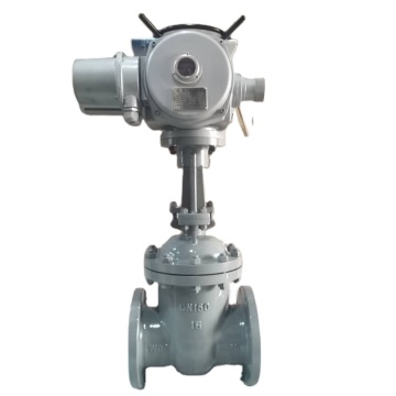 380V On Off Electric Gate Valve with Flanged Ends