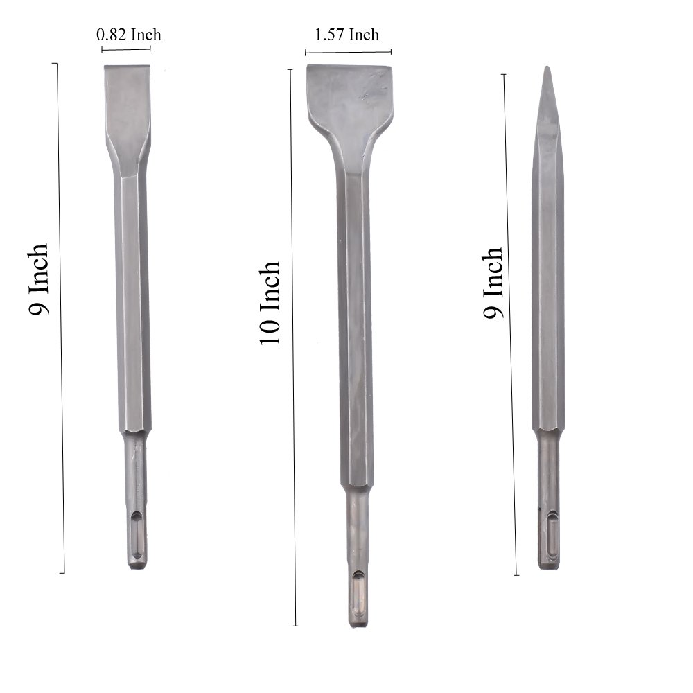 SDS-Plus Hammer Drill Chisel Set