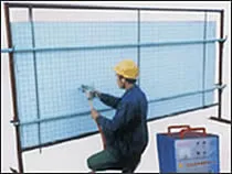 welded panels for wall pad
