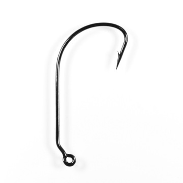 Wide Crank Carp Fishing Hooks: Offset Worm & Jig Hooks for Saltwater and Freshwater