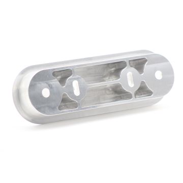 Aluminum alloy base for automobile parts