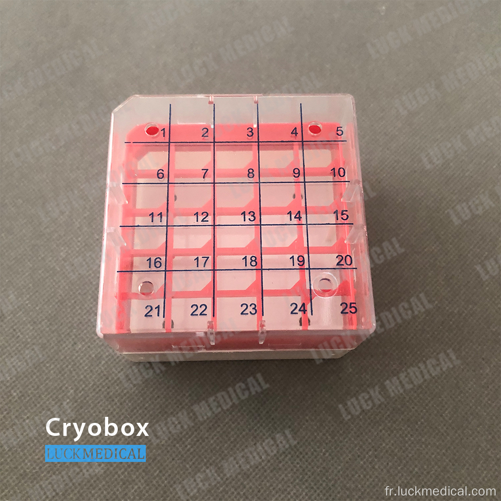 Boîte de congélation cryo-cellule