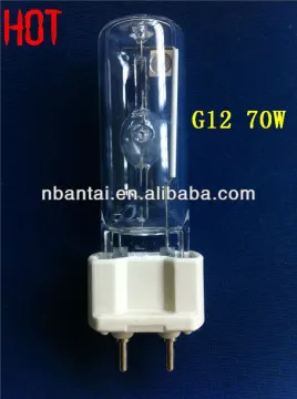 UVA G12 70W metal halide ballasts lamps