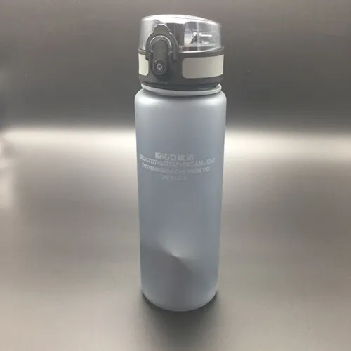 Promotional Transparent Sports Bottle W/ Sling