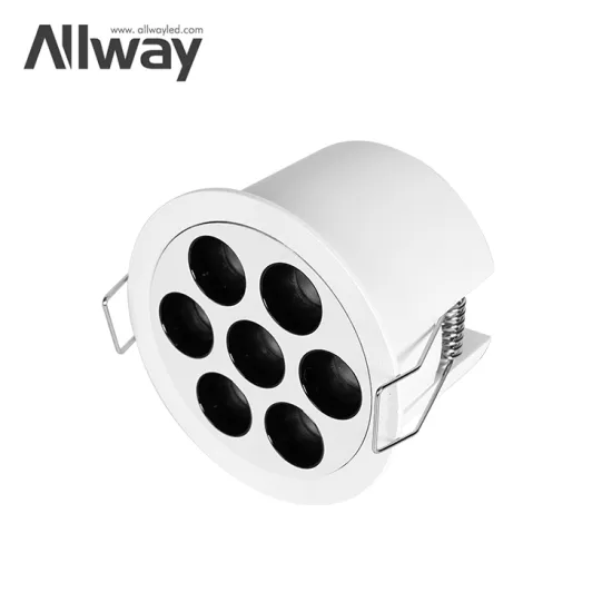 ALLWAY Professional 6000K Spotlamp: 6w-12w COB LED Recessed Lighting Downlights for Living Room
