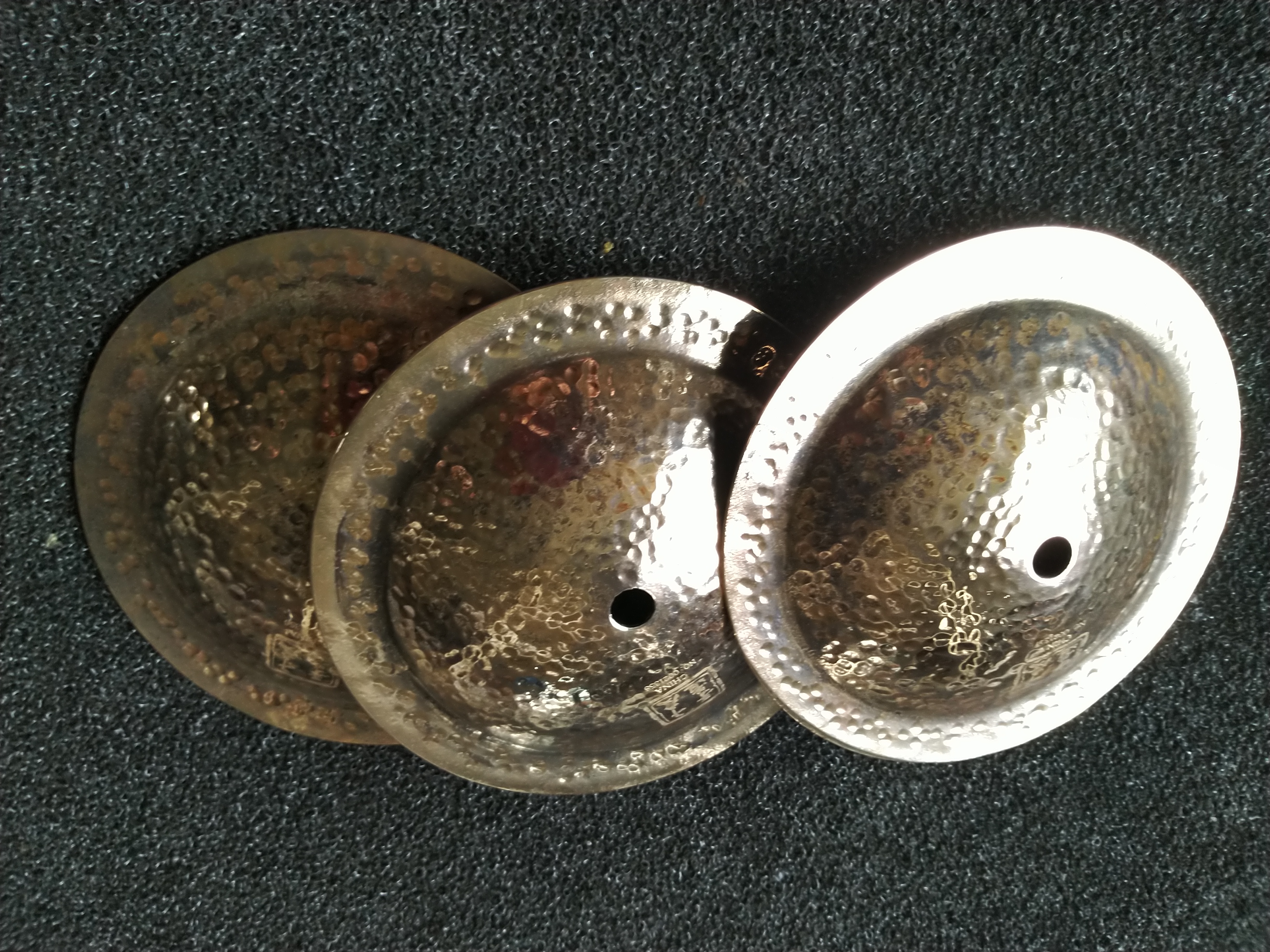 Hand Made Drum Bell Cymbals