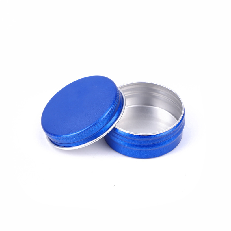 Blue Aluminum Tin