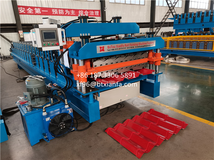 Double Layer Forming Machine For Mexico