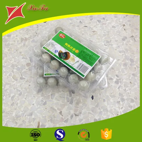 Clear Plastic Blister Clamshell For Egg/ Clear Blister Eggs Tray, High